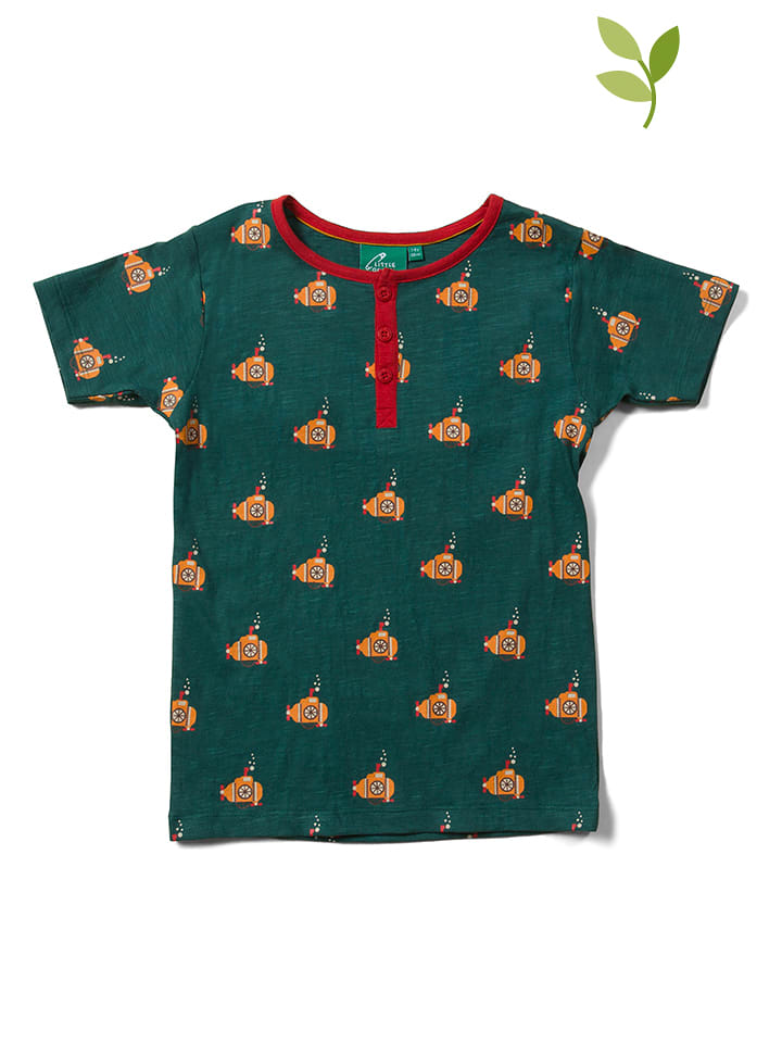 Little Green Radicals Koszulka w kolorze morskim rozmiar: 104