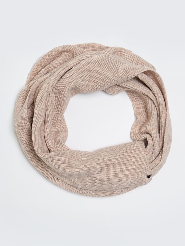 BIG STAR Szal w kolorze beżowym - 180 x 37 cm rozmiar: onesize