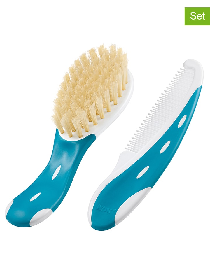 NUK Akcesoria (6 szt.) w kolorze turkusowym do czesania rozmiar: onesize