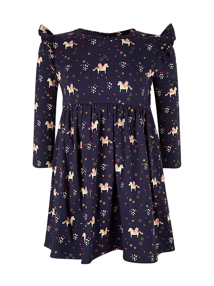 happy girls by Eisend Sukienka w kolorze granatowym rozmiar: 110