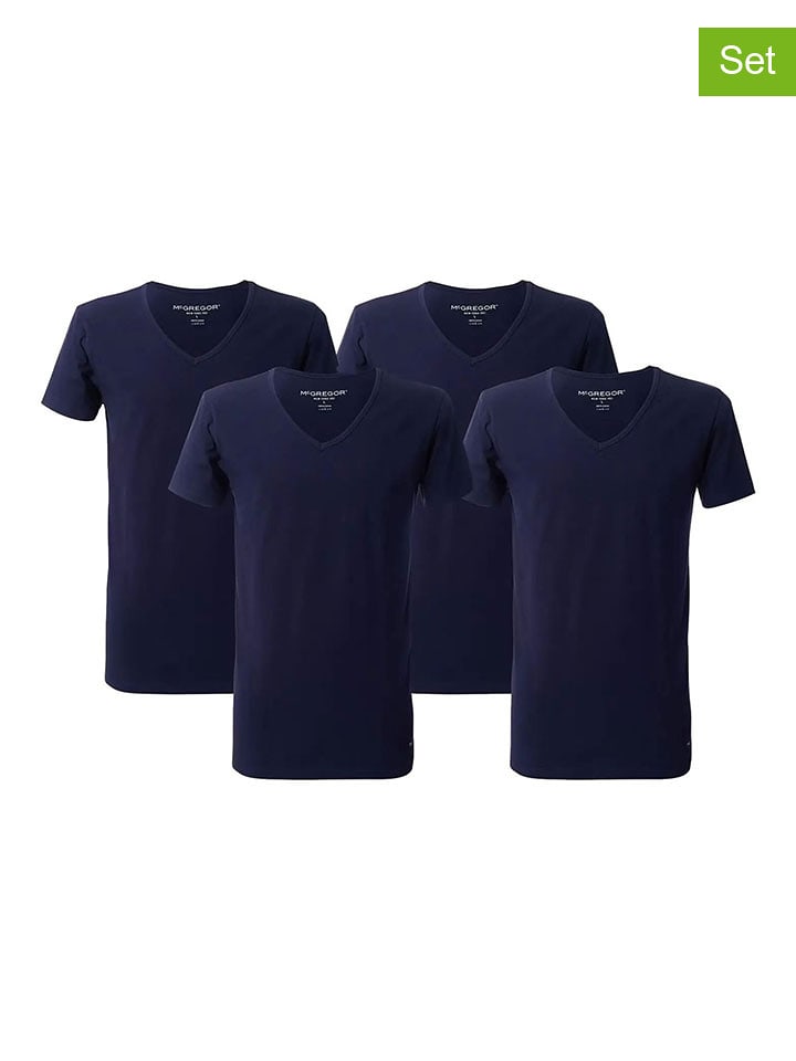 McGregor Koszulki (4 szt.) w kolorze granatowym rozmiar: XL