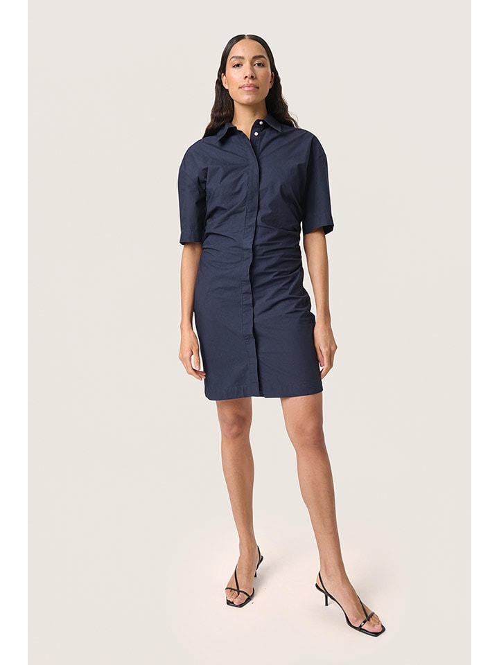 Soaked in Luxury Sukienka w kolorze granatowym rozmiar: M