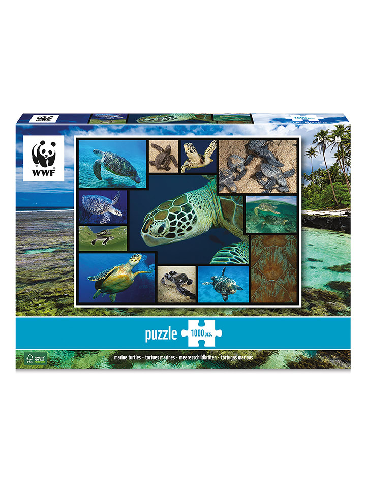 ambassador 1000-częściowe puzzle "Sea turtles" - 12+ rozmiar: onesize