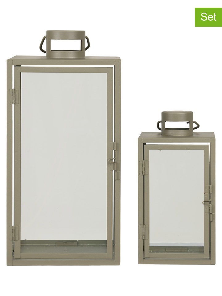 House Nordic Lampiony (2 szt.) w kolorze zielonym rozmiar: onesize