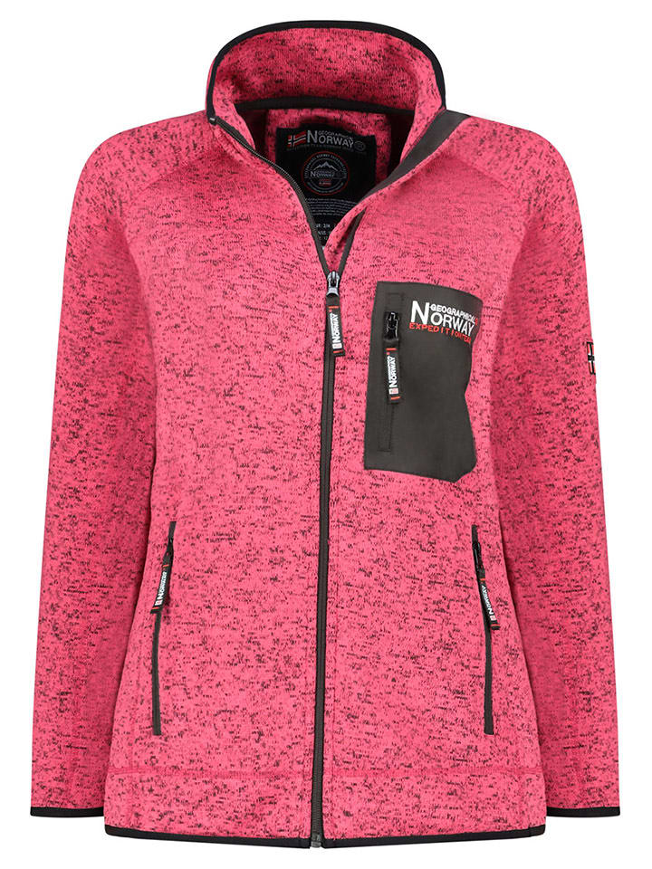 Geographical Norway Kurtka polarowa "Title" w kolorze różowym rozmiar: S