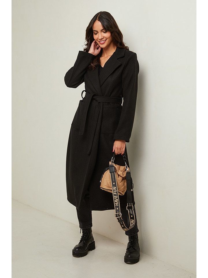 L'armoire de Suzette Płaszcz zimowy w kolorze czarnym rozmiar: 34