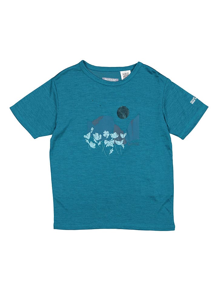 Regatta Koszulka sportowa w kolorze niebieskim rozmiar: 104