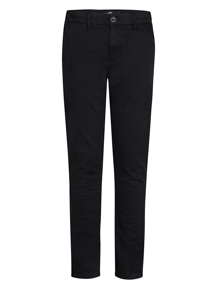 Petrol Industries Spodnie chino w kolorze granatowym rozmiar: 164