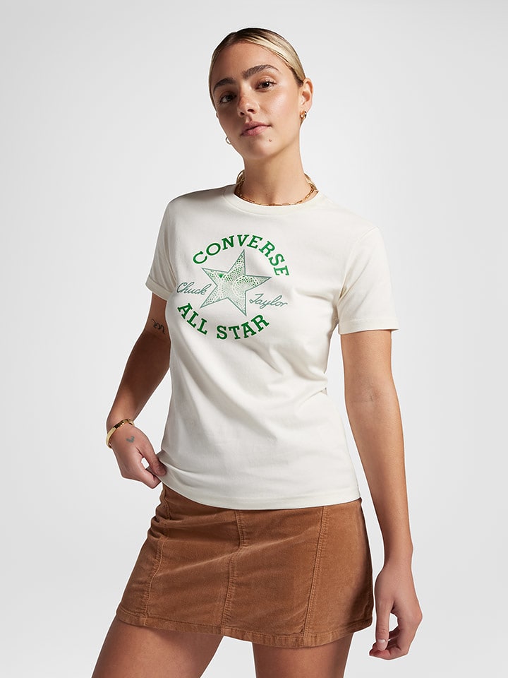 Converse Koszulka w kolorze białym rozmiar: M