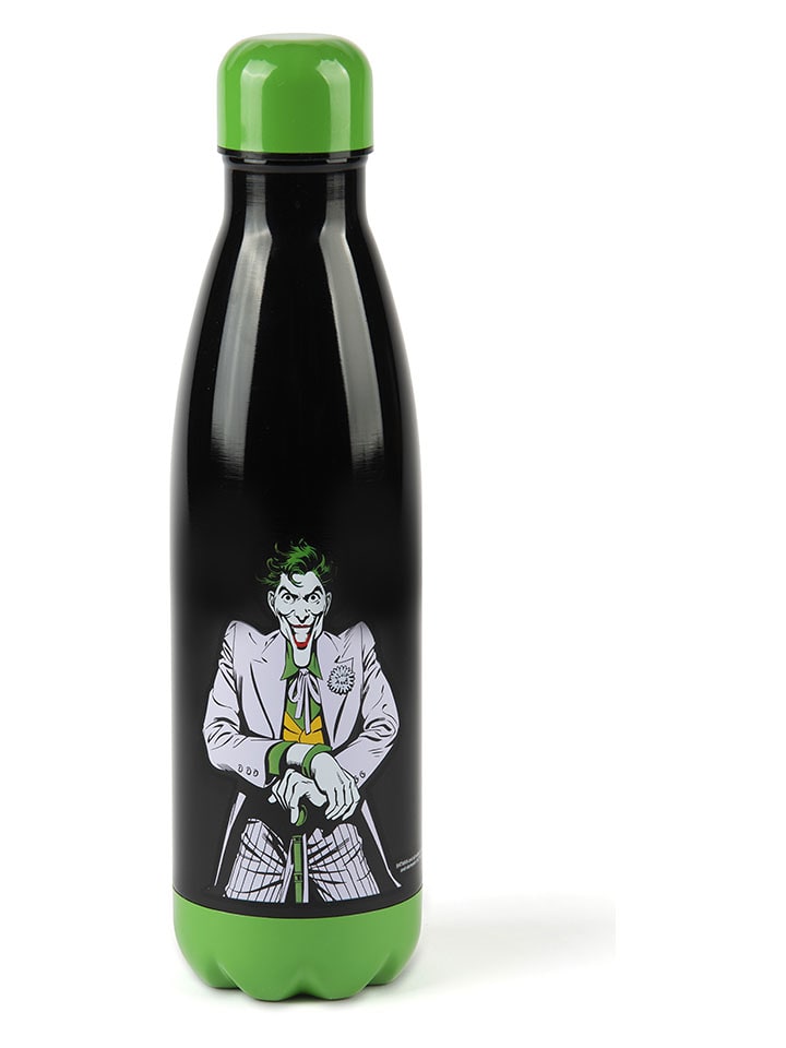 Trendy Kitchen by EXCÉLSA Butelka termiczna "Joker" w kolorze czarno-zielonym - 500 ml rozmiar: onesize