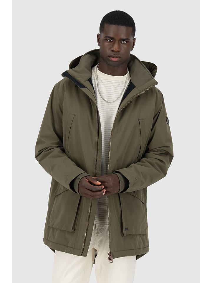 alife and kickin Kurtka zimowa "RonAK" w kolorze khaki rozmiar: XL