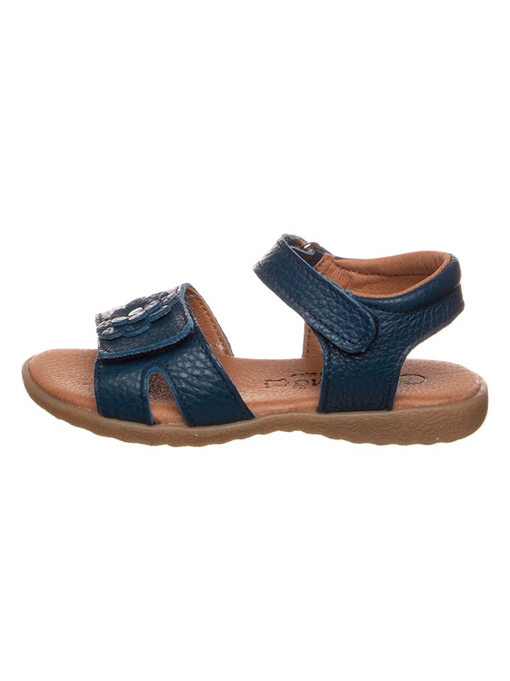 lamino Skórzane sandały w kolorze granatowym rozmiar: 33