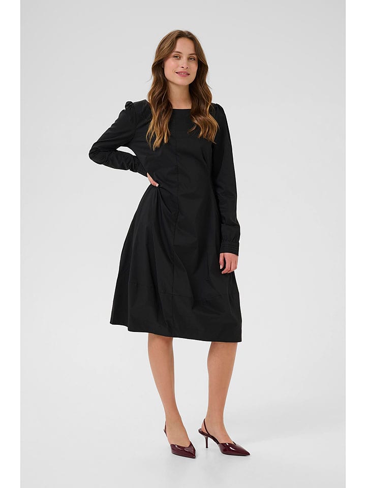 CULTURE Sukienka w kolorze czarnym rozmiar: XS