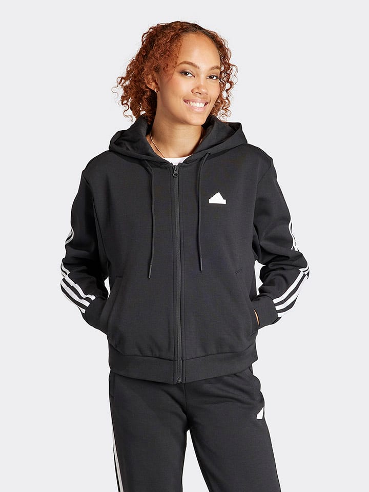 adidas Bluza w kolorze czarno-białym rozmiar: XXL