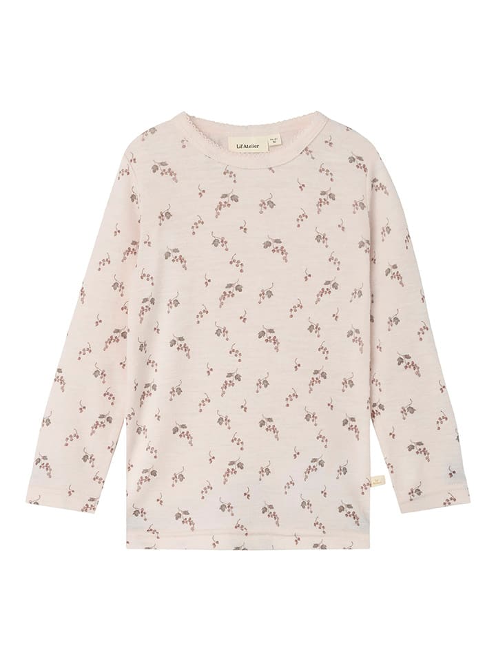 Lil Atelier Koszulka w kolorze jasnoróżowym rozmiar: 98