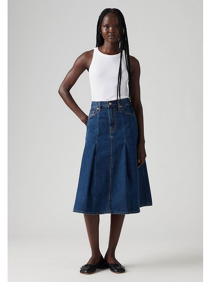 Levi's Spódnica dżinsowa w kolorze granatowym rozmiar: W27