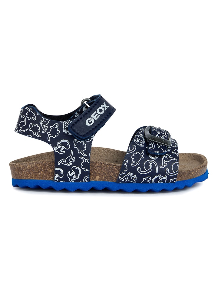 Geox Sandały "Chalki" w kolorze granatowym rozmiar: 25