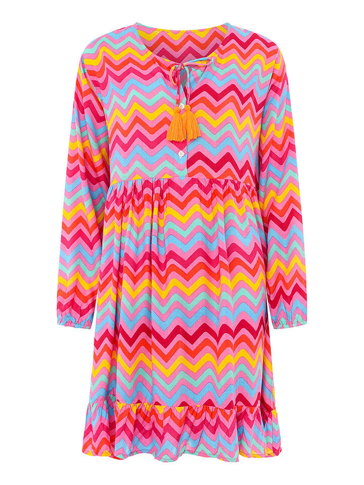 Zwillingsherz Sukienka ze wzorem rozmiar: S/M