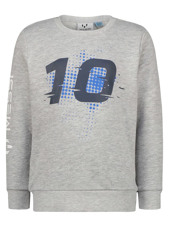 Messi Bluza w kolorze szarym rozmiar: 104