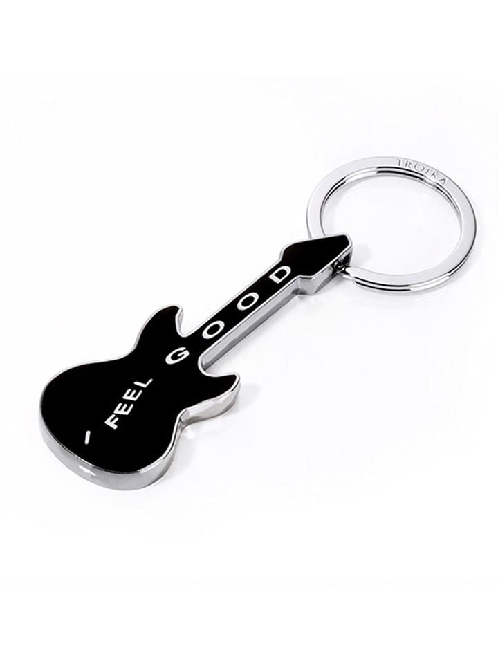 Troika Brelok "I feel good" w kolorze czarnym do kluczy rozmiar: onesize