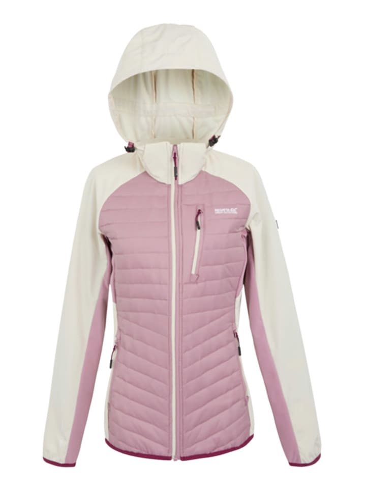 Regatta Kurtka hybrydowa "Pro II" w kolorze jasnoróżowo-białym rozmiar: 34