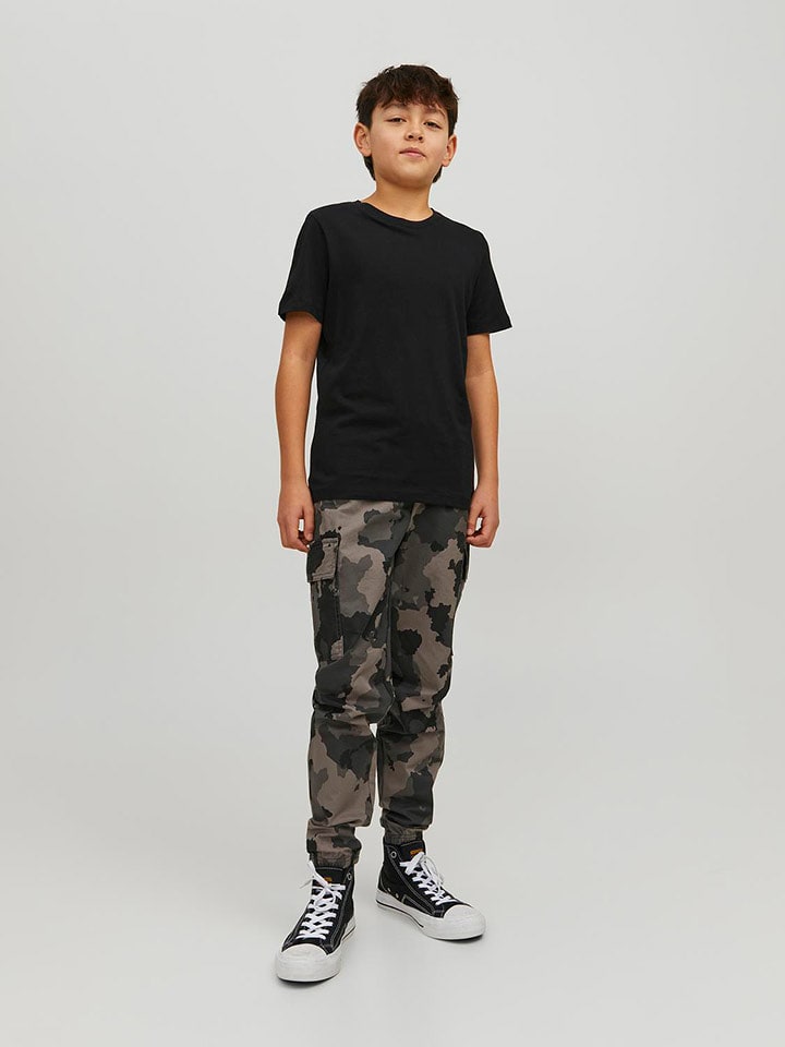 JACK & JONES Junior Koszulka w kolorze czarnym rozmiar: 140