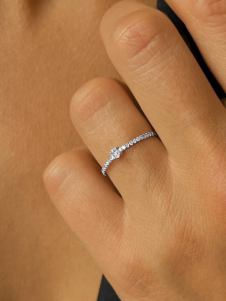 OR Carats Złoty pierścionek z diamentami rozmiar: 56