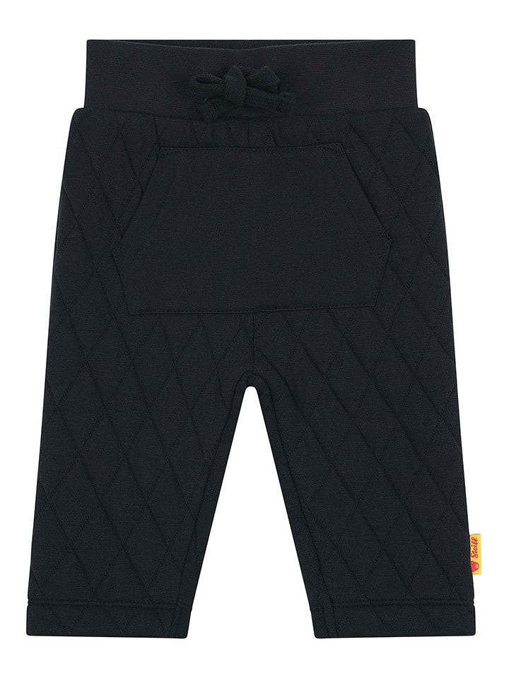 Steiff Spodnie dresowe w kolorze czarnym rozmiar: 62