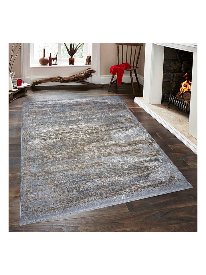 Mioli Dywan "Notta" w kolorze szaro-beżowym rozmiar: 50x80 cm