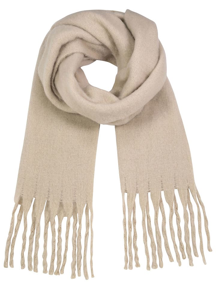 Eight2Nine Szal w kolorze beżowym rozmiar: onesize