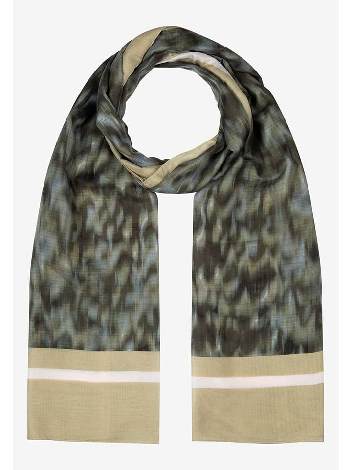 More & More Szal w kolorze oliwkowo-beżowym rozmiar: onesize