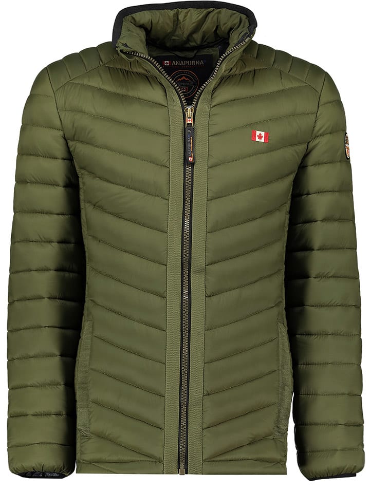 ANAPURNA Kurtka pikowana "Carlitana" w kolorze khaki rozmiar: XL