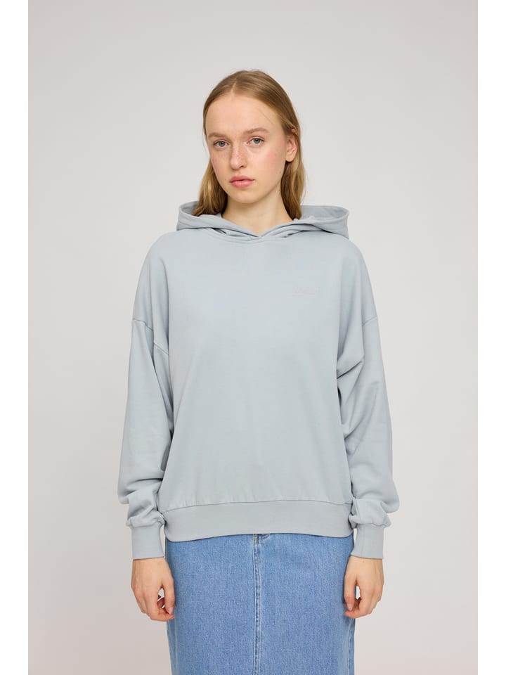 MAZINE Bluza "Back Print" w kolorze szarym rozmiar: L