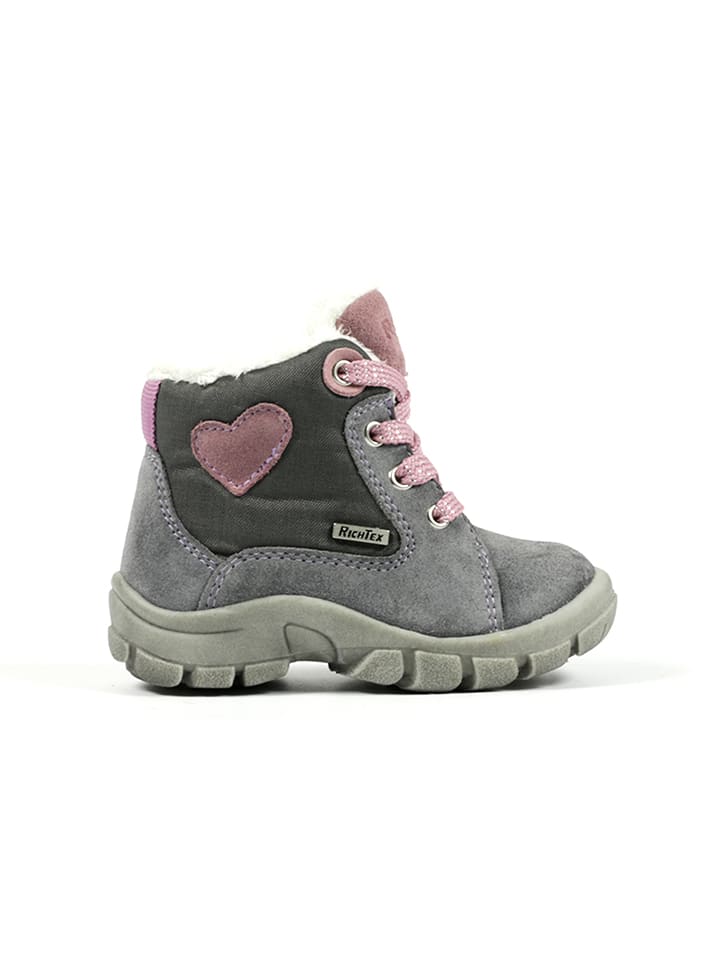 Richter Shoes Botki zimowe w kolorze szarym rozmiar: 27