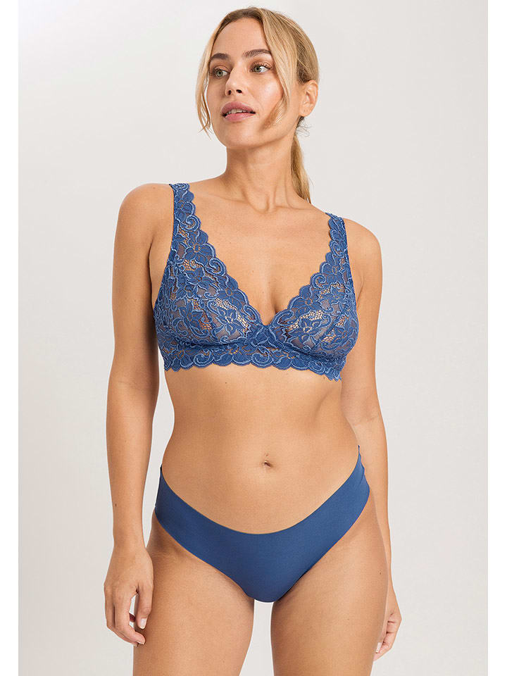 Hanro Biustonosz w kolorze niebieskim rozmiar: 75A