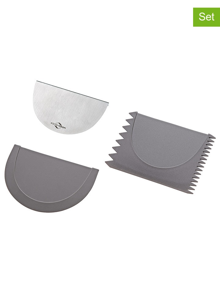 Küchenprofi 3-częściowy zestaw "Vario" w kolorze szarym rozmiar: onesize