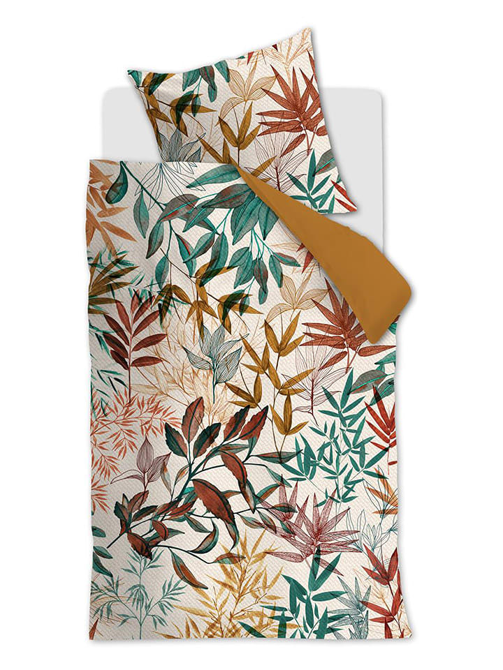 Beddinghouse Komplet pościeli satynowej "Kyoto" ze wzorem rozmiar: 155x220 cm