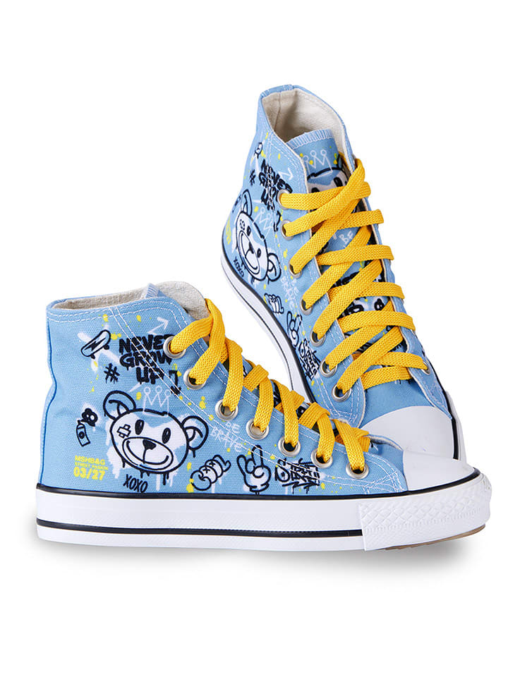 Denokids Sneakersy "Cool Bear" w kolorze niebieskim rozmiar: 30