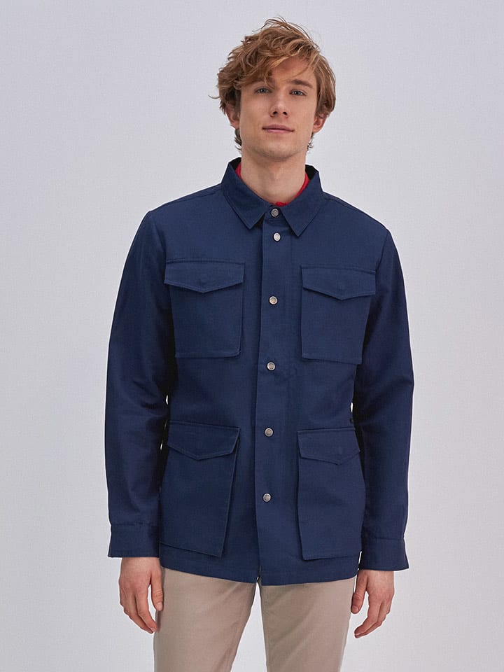 BIG STAR Kurtka przejściowa w kolorze niebieskim rozmiar: XXL