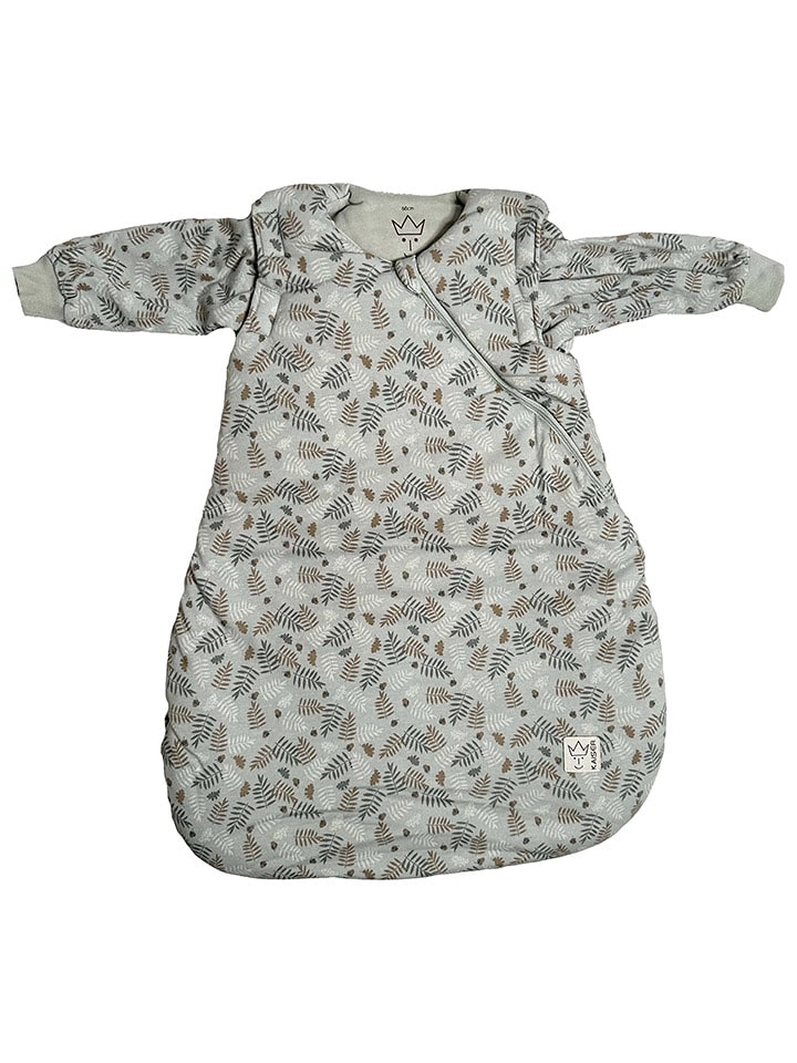 Kaiser Naturfellprodukte Całoroczny śpiworek "Leo" w kolorze zielonym rozmiar: 70 cm