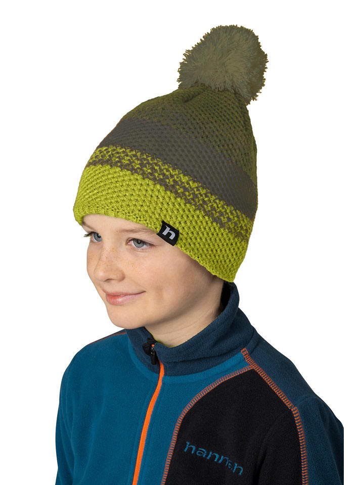 Hannah Czapka "Otik II" w kolorze zielono-oliwkowym rozmiar: UNI