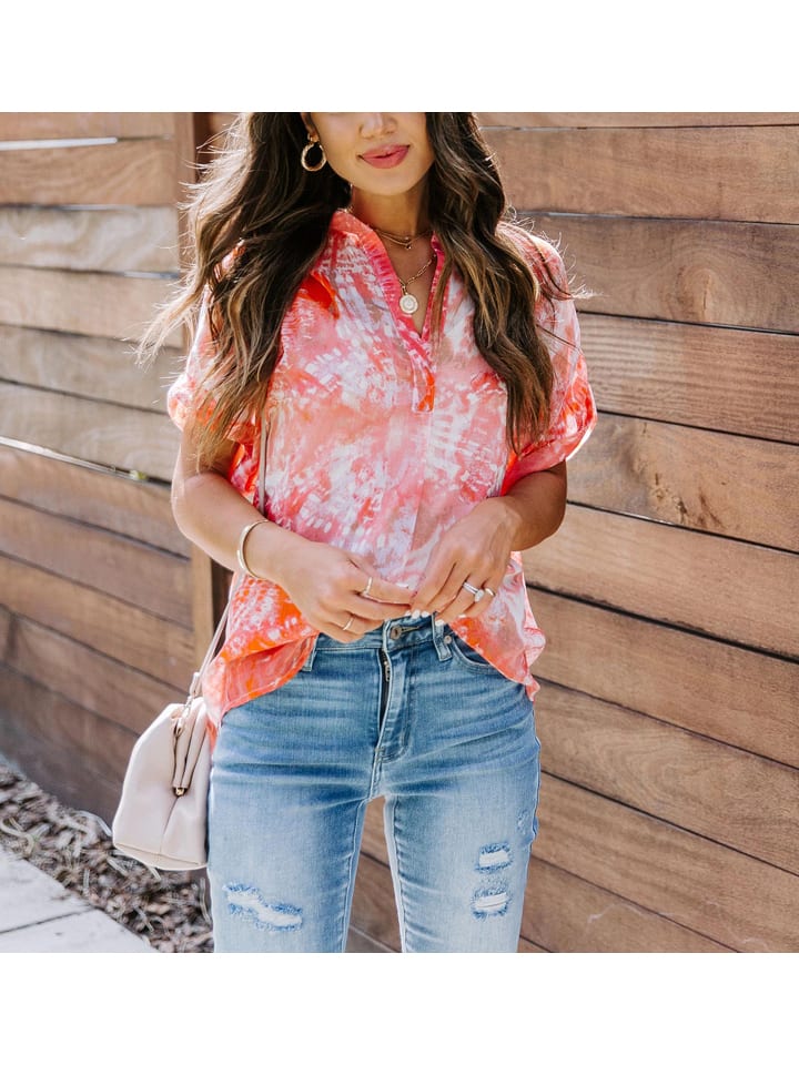 Milan Kiss Bluzka w kolorze pomarańczowym rozmiar: XL