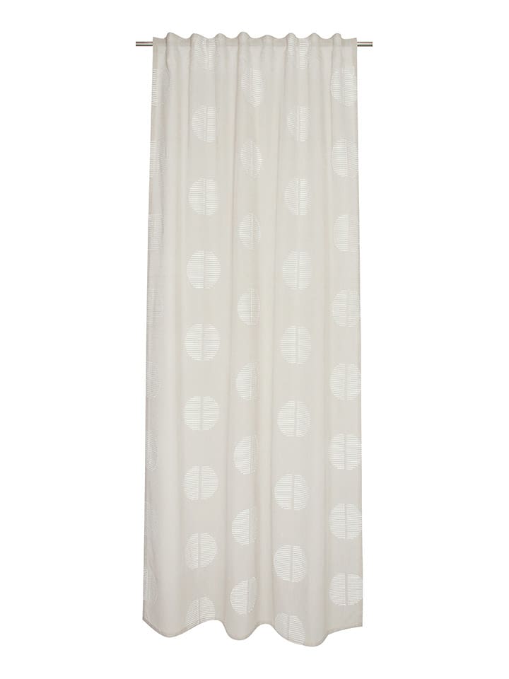 ESPRIT Zasłona "Bella" w kolorze beżowym ze szlufkami rozmiar: 130x250 cm