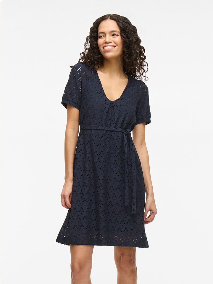 Vila Sukienka "Amalina" w kolorze granatowym rozmiar: S