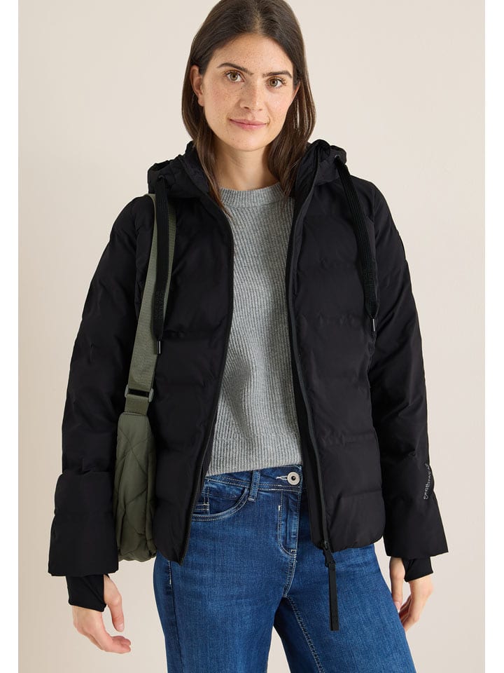 Cecil Kurtka pikowana w kolorze czarnym rozmiar: XL