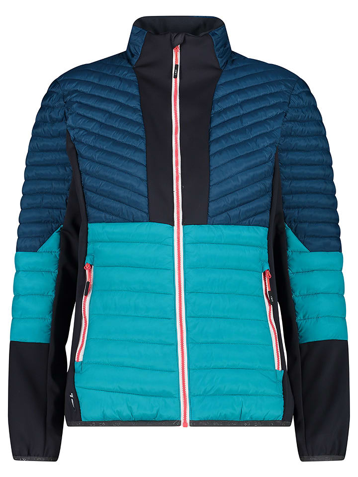 CMP Kurtka hybrydowa w kolorze turkusowo-morskim rozmiar: 36