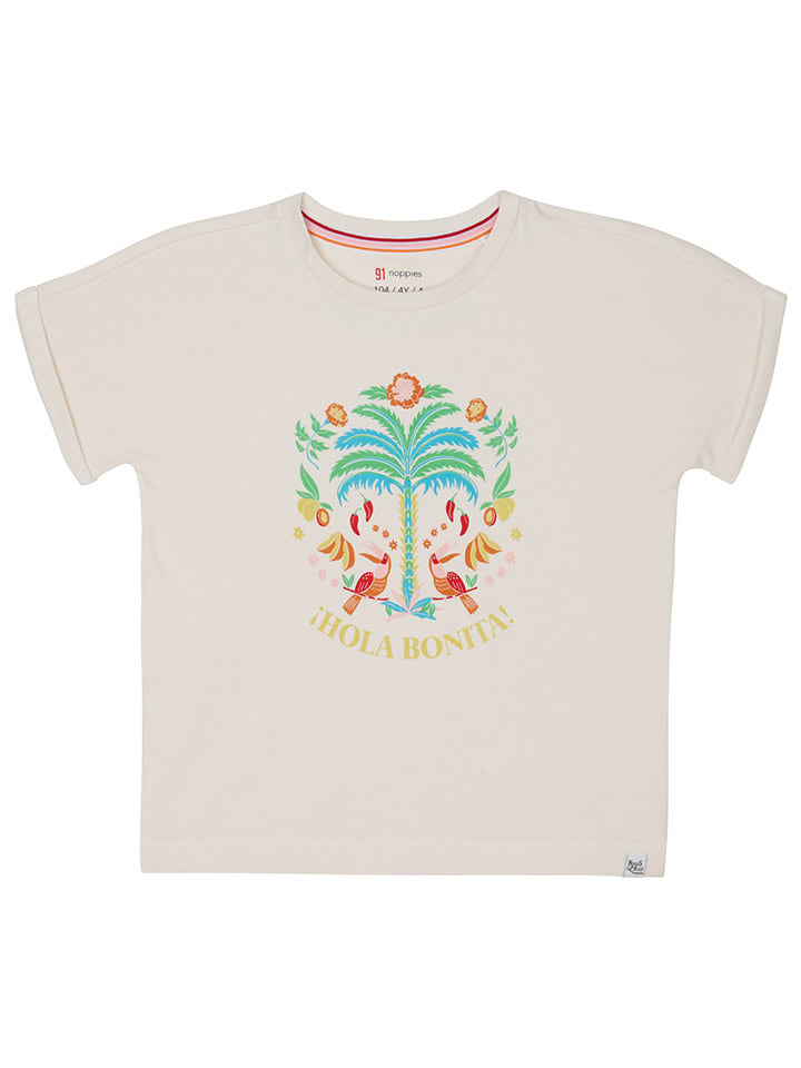 Noppies Koszulka "Nokomis" w kolorze kremowym rozmiar: 110
