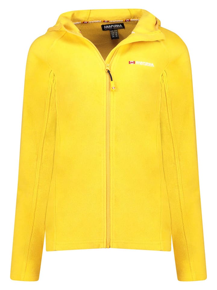 ANAPURNA Kurtka polarowa "Tugoodana" w kolorze żółtym rozmiar: L