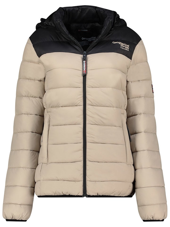 Geographical Norway Kurtka pikowana "Atikoclerc" w kolorze beżowym rozmiar: S