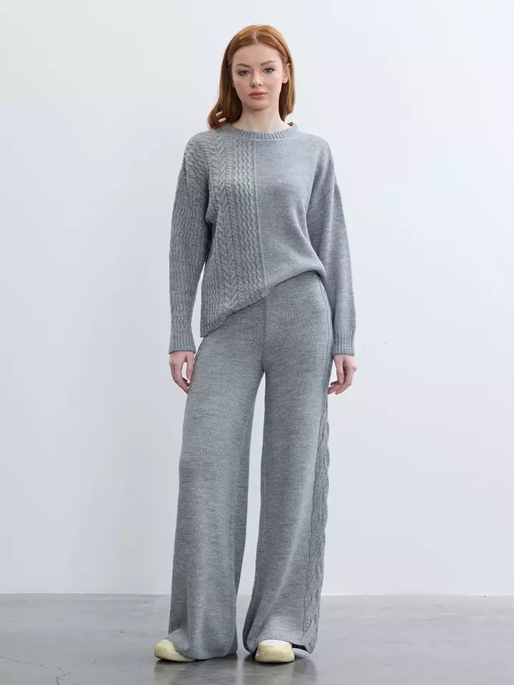 BGN Spodnie w kolorze szarym rozmiar: 38